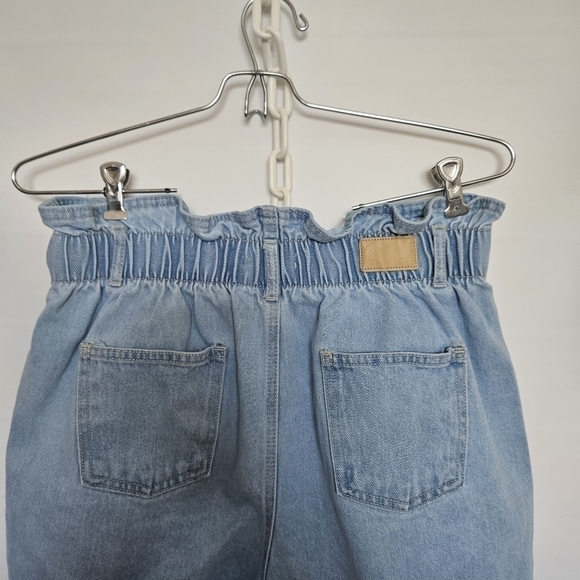 Mele & Pere 80's 90's Inspired High Rise Denim Shorts (L) - Picture 7 of 11